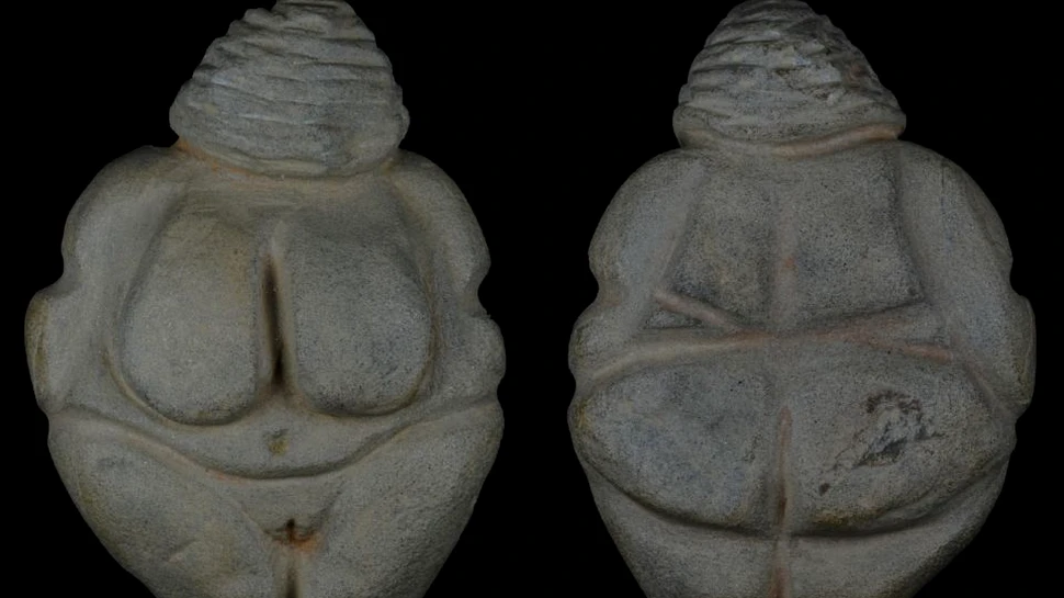 Statuetă veche de 17.000 de ani, tip Venus, descoperită în România. Va fi expusă în premieră la Târgovişte