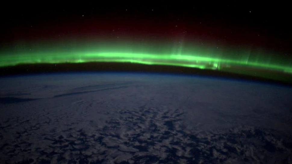 Aurora boreală, văzută din spaţiu – IMAGINI VIDEO impresionante