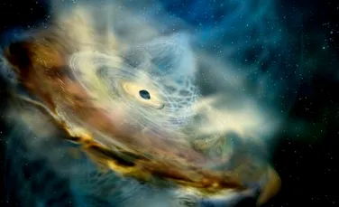 Inversarea câmpului magnetic al unei găuri negre supermasive, observată de astronomi