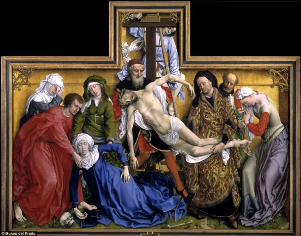 Rogier van der Weyden, „Coborârea de pe Cruce”