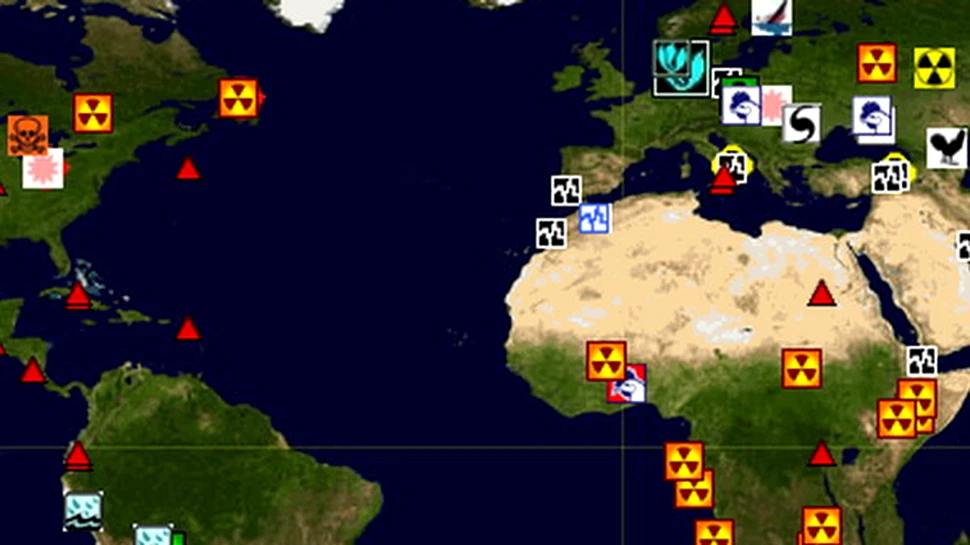 O harta hi-tech a epidemiilor si dezastrelor