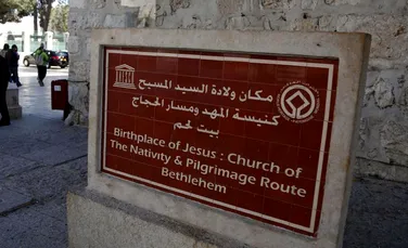 Papa Francisc a oferit oraşului Betleem o relicvă din ieslea în care s-a născut Iisus
