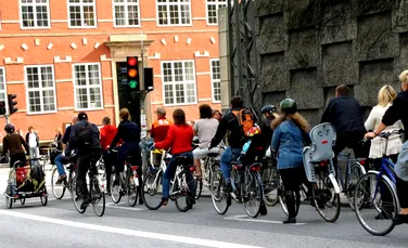 Oraşul în care numărul bicicletelor l-a depăşit pe cel al autoturismelor