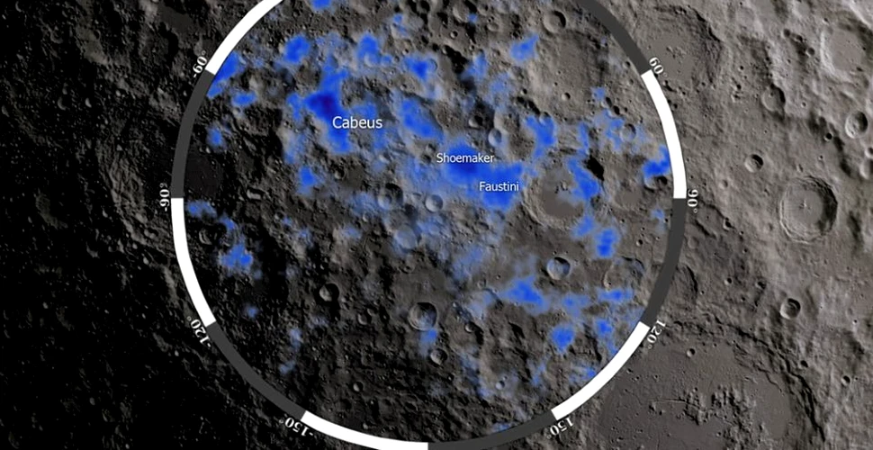 Noi indicii referitoare la originea apei care ar putea exista în interiorul Lunii