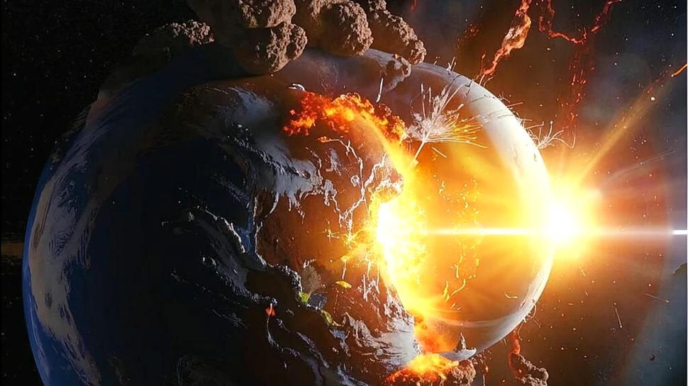 Oamenii de știință ar fi identificat planeta din care s-a desprins Luna Pământului