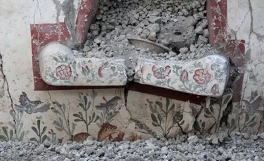 Arheologii au găsit o locuință cu fresce mitologice în vechiul oraș Pompeii