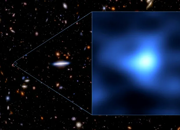 Reușită istorică! Astronomii au detectat oxigen în cea mai îndepărtată galaxie cunoscută