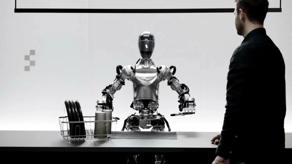 Un robot umanoid poate efectua sarcini casnice prin comenzi vocale