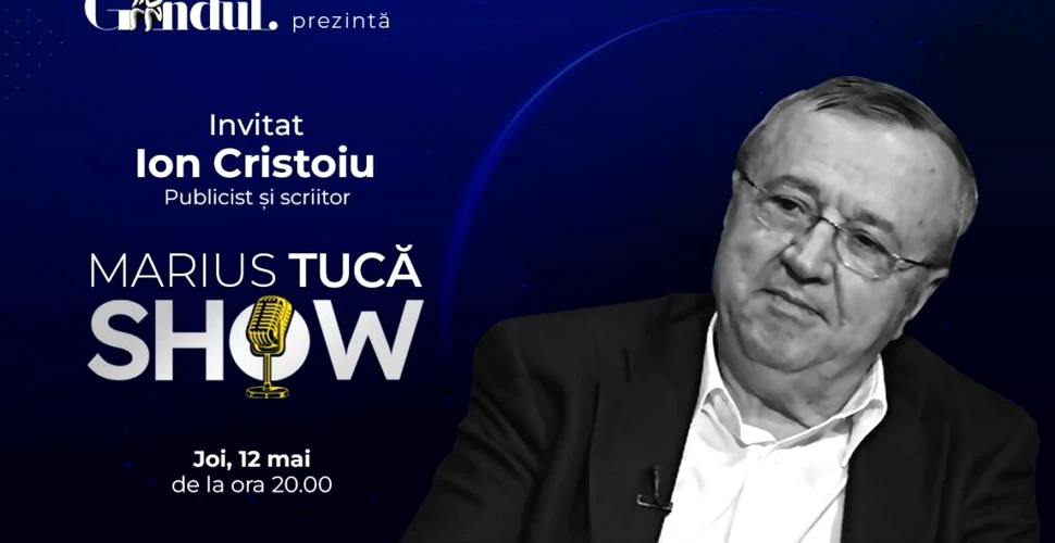 Marius Tucă Show începe joi, 12 mai, de la ora 20.00, live pe gandul.ro