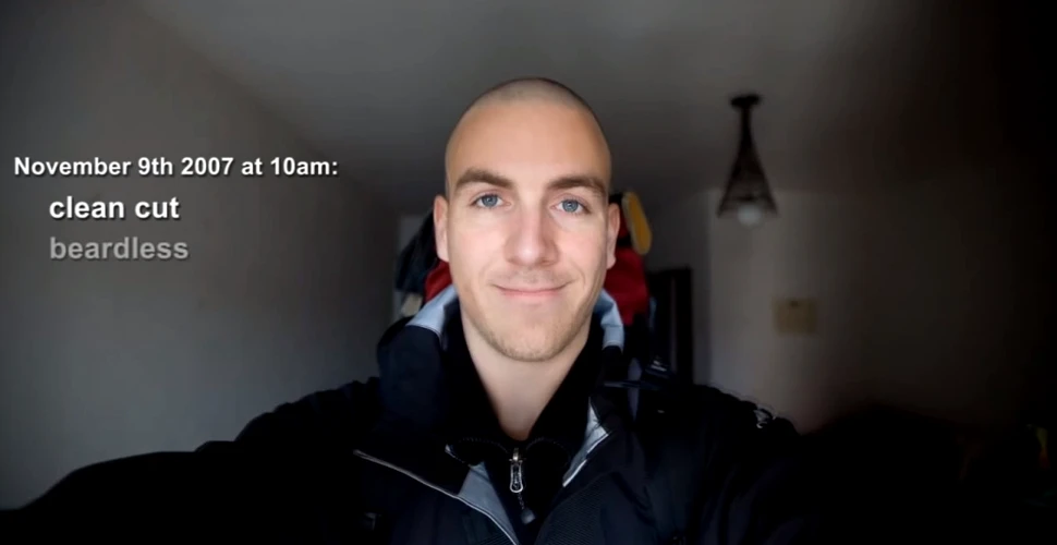 Un bărbat ce a mers pe jos mai mult de 4.500 de kilometri într-un an prezintă transformarea sa într-un VIDEO time lapse