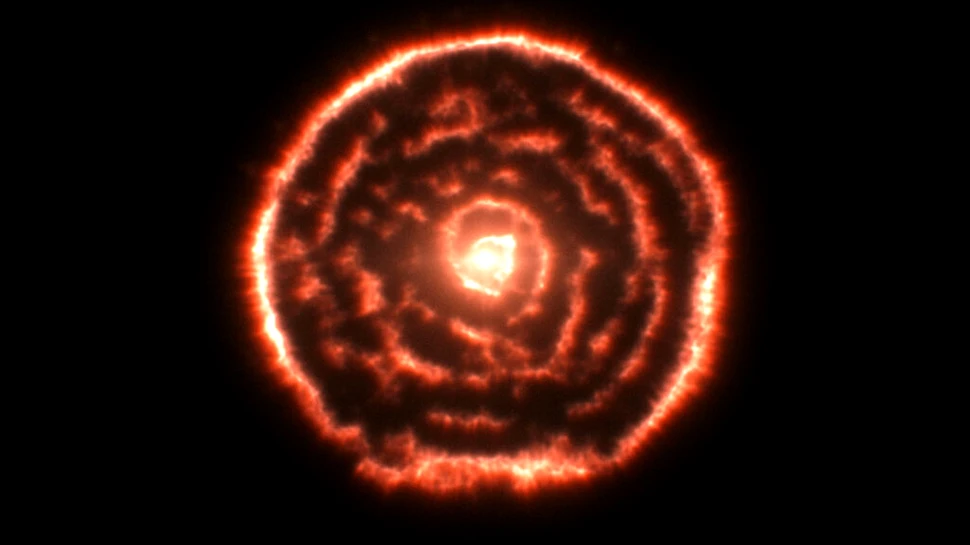 Ce s-a întâmplat cu o stea gigantă roșie după ce „a înghițit” o planetă?