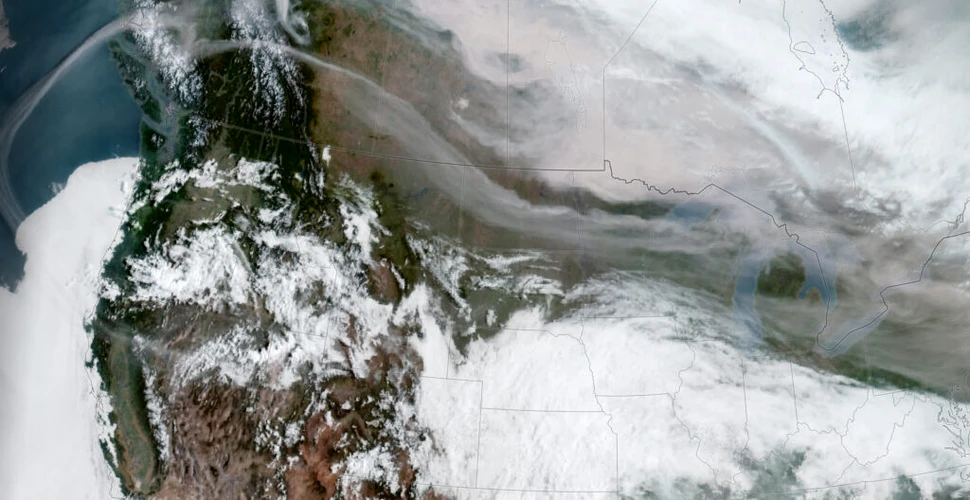 Fumul de la incendiile de vegetație din Canada a perturbat sateliții de pe orbita Pământului