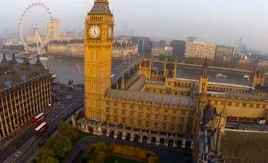 O filmare spectaculoasă: Londra văzută prin „ochii” unei drone (VIDEO)