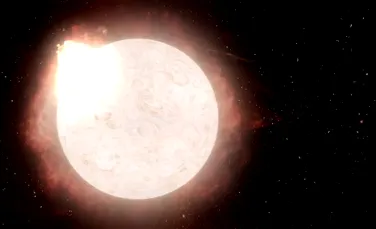 Oamenii de știință au observat pentru prima dată în timp real o stea care explodează