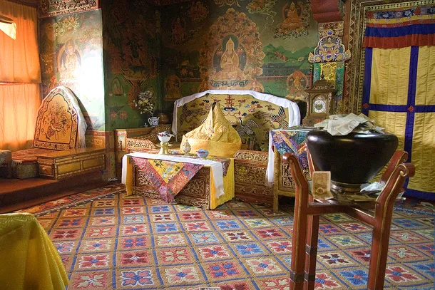Biroul lui Dalai Lama, Palatul Potala (FOTO: Wikipedia)