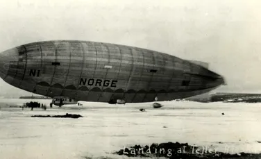 Emblematicul zbor al lui Norge, prima aeronavă care a ajuns la Polul Nord