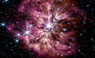 Telescopul Webb a fotografiat o stea pe punctul de a deveni supernova