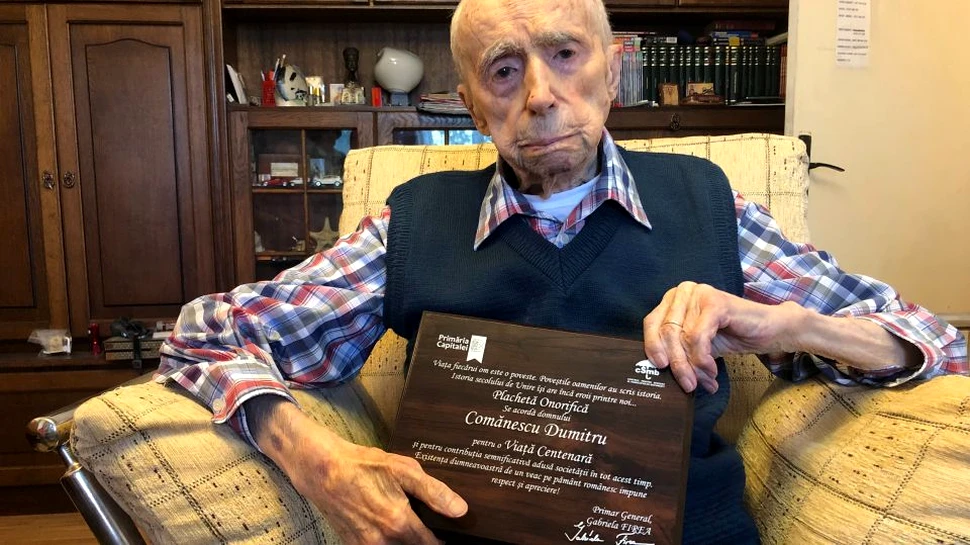 Un român este al treilea cel mai longeviv bărbat în viaţă. Pare că ”a descoperit” elixirul macrobiei