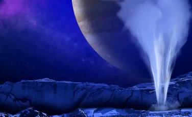 Dovezile existenţei vieţii extraterestre pe Europa, luna lui Jupiter, s-ar putea afla la câţiva centimetri de suprafaţa