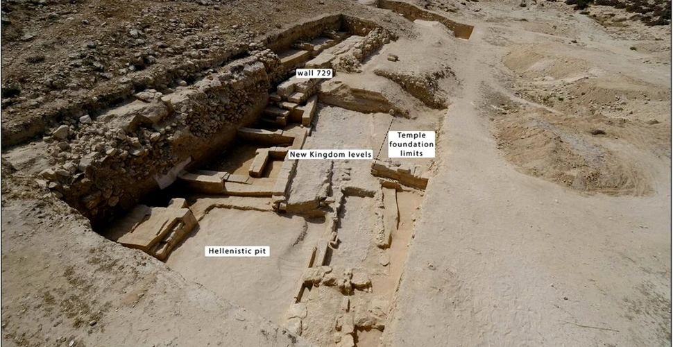 Ulcior cu numele fetei lui Nefertiti, descoperit într-un oraș egiptean antic