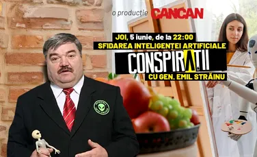 „Conspirații cu gen. Emil Străinu” începe joi, 5 iunie, de la 22:00, LIVE pe YouTube Cancan