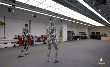 Un robot umanoid din China merge ca un om după ce a stăpânit învățarea inteligentă