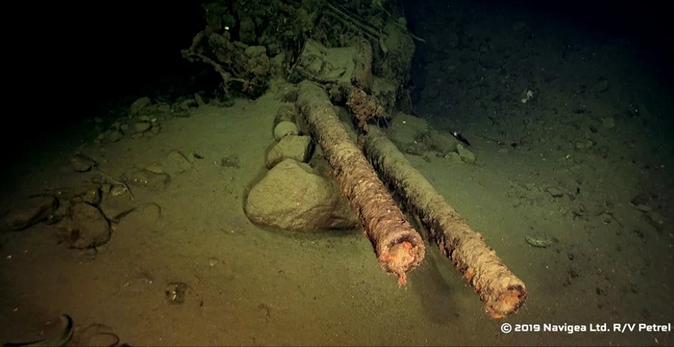 O epavă a unei nave de război importante din Al Doilea Război Mondial a fost descoperită