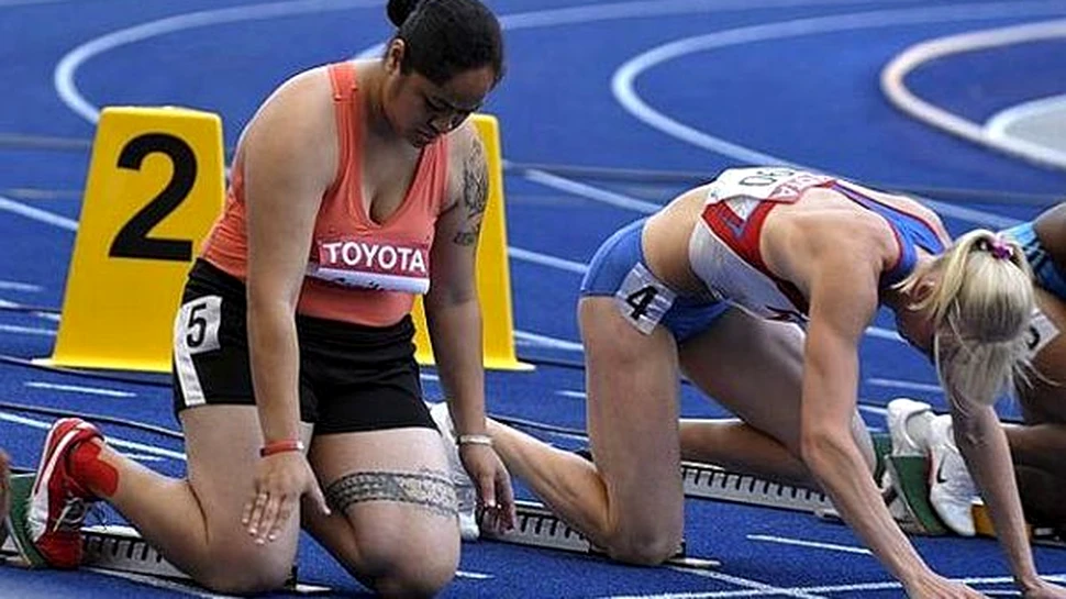 Cea mai neobisnuita atleta din lume