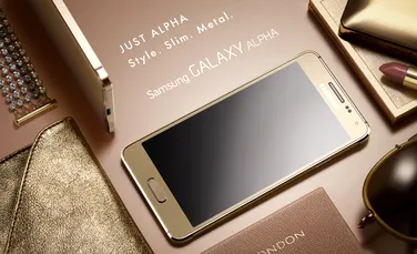 Cu puţin înainte de lansarea iPhone 6, Samsung îşi dezvăluie cel mai nou smartphone: Galaxy Alpha (FOTO/VIDEO)