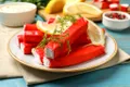 Test de cultură generală. Din ce sunt făcute batoanele de crab?
