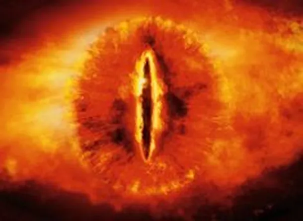 Ochiul lui Sauron, din filmul „Stăpânul Inelelor”