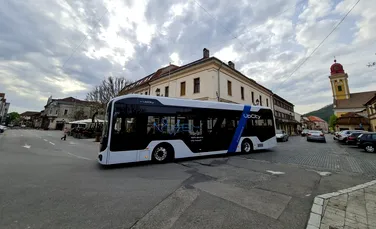 Primul autobuz electric românesc, în probe pe străzile din Brăila