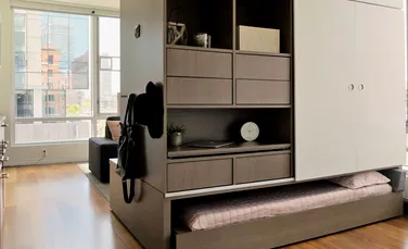 Ori, mobilierul robot care poate transforma un mic dormitor în living – VIDEO