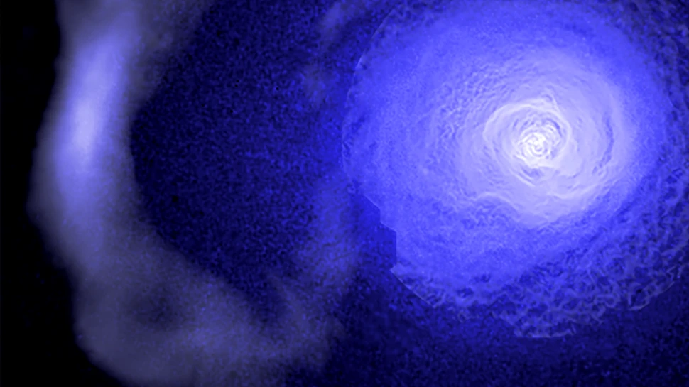 Un ”front rece” misterios a fost descoperit în apropierea celor mai mari corpuri din univers. Este mai vechi decât întregul Sistem Solar