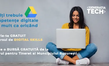 Digital Nation dă startul înscrierilor la cursul de Digital Skills. Bucureștenii pot beneficia de burse gratuite