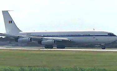 Avionul Boeing 707 care i-a aparţinut lui Ceauşescu a zburat din nou, în SUA