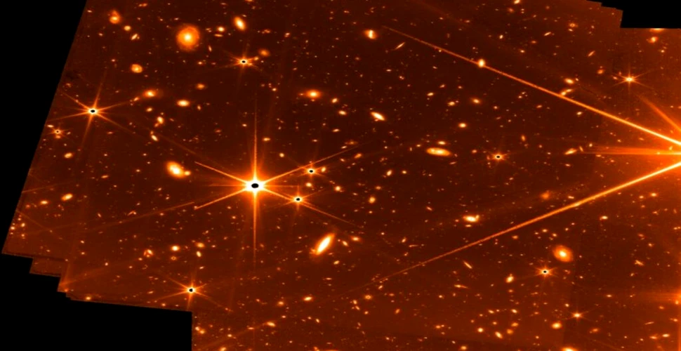 O imagine hipnotizantă cu Universul, realizată de Telescopul James Webb