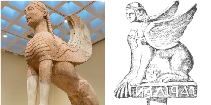 Mesajul „neobișnuit” găsit pe un sfinx din bronz dintr-o fostă așezare dacică