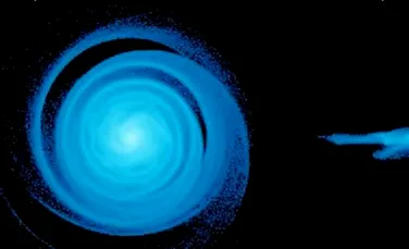 Ce au detectat astronomii în cea mai veche galaxie spirală barată din Univers?