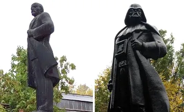 Cea mai mare statuie a lui Lenin, din Ucraina, a fost dezmembrată – VIDEO