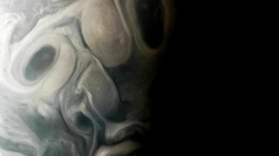 Misiunea Juno de la NASA a observat „o față stranie” pe Jupiter