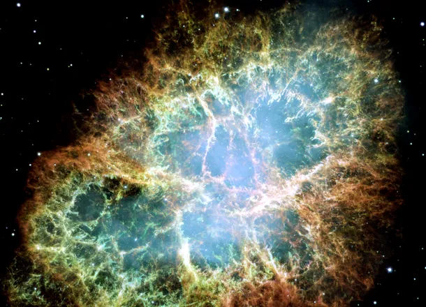 Prima fotografie a Telescopului Hubble cu Nebuloasa Crabului din ultimii 24 de ani a dezvăluit mai multe structuri misterioase
