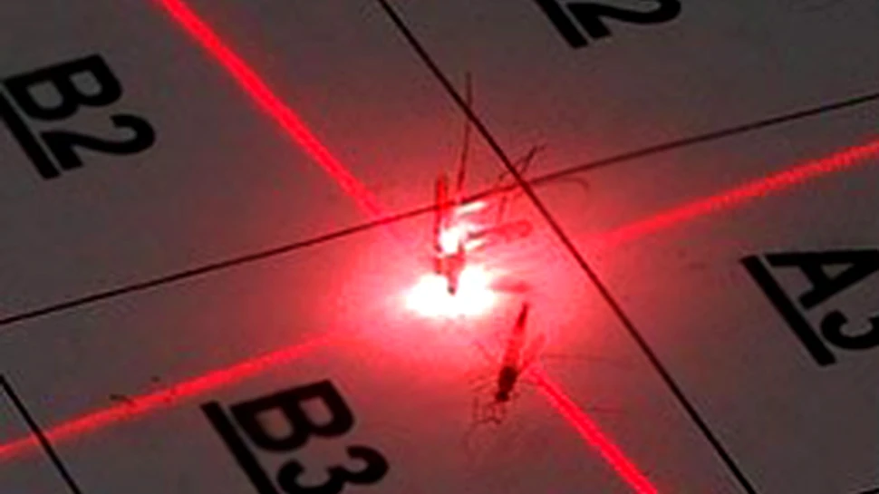 Arma mortala: laserul intra in lupta cu tantarii