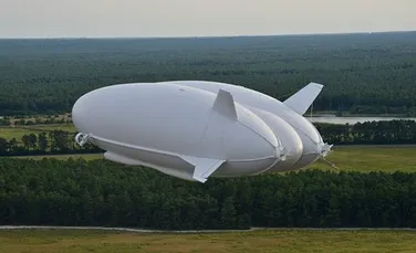 ”Fundul zburător”, cea mai mare aeronavă hibrid din lume, a căzut în timpul celui de al doilea zbor test – VIDEO
