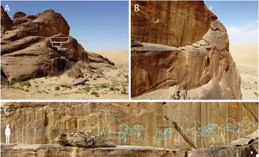 Mesajul ascuns de oamenii antici în picturile rupestre din deșertul Arabiei