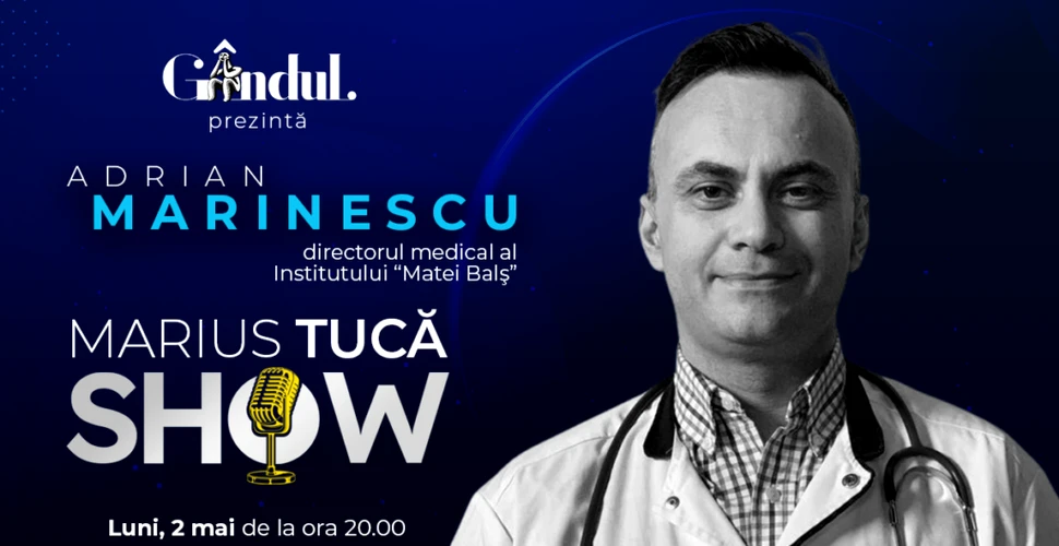 Marius Tucă Show începe luni, 2 mai, de la ora 20.00, live pe gandul.ro cu o nouă ediție specială