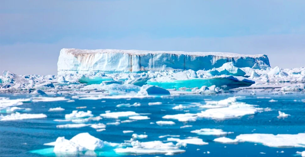 Oamenii de știință au folosit Inteligența Artificială pentru a măsura viteza de topire a ghețarilor
