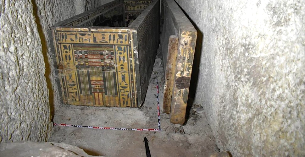 Un sicriu în alt sicriu ascunde o descoperire egipteană extraordinară