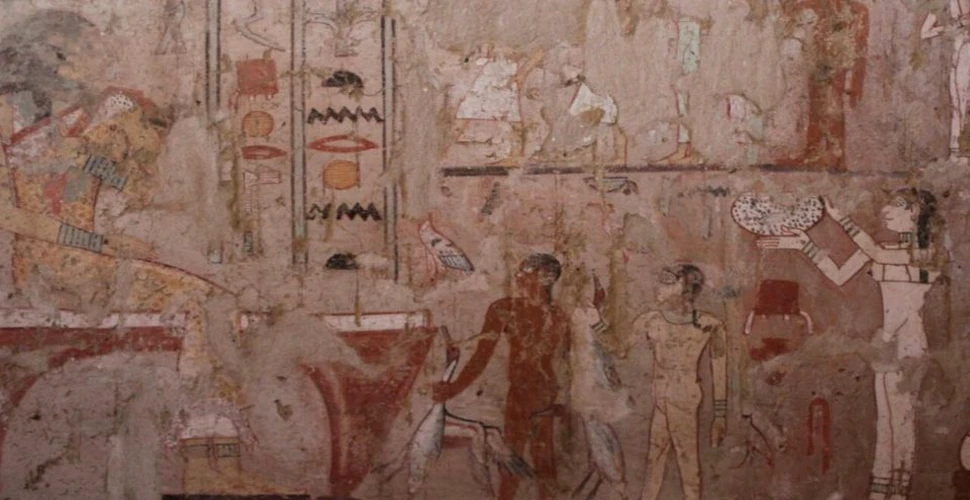 Un mormânt important, vechi de 4.300 de ani, al unei nobile a fost găsit în Egipt