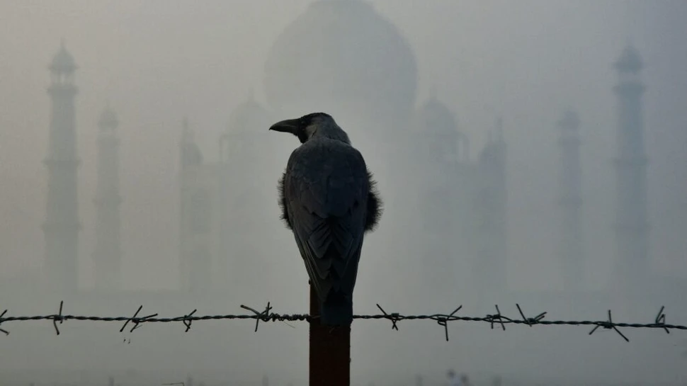 Taj Mahal nu se mai vede din cauza poluării extreme